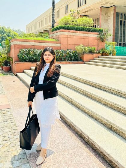 My favorite place to be, the Delhi High Court, where I work to champion the rights of my clients.