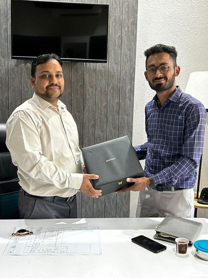 Architects craft the spaces, we add the smart touch. Sharing our WiFi Keypads with Architect Vipul Bharti, one of the brilliant minds designing the future in Jodhpur.