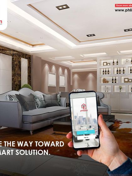 I help you pave the way toward a smart solution. The Phlipton app is the gateway to controlling your entire home, from the living room lights to the appliances in the kitchen.