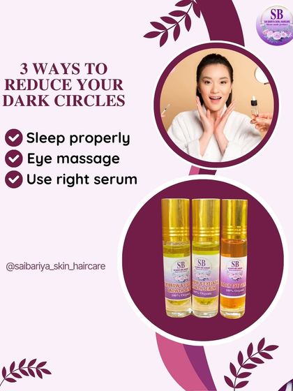 Want to reduce dark circles? The solution involves a combination of good habits. Make sure you get proper sleep, do a gentle eye massage, and use the right under-eye serum to see a difference.