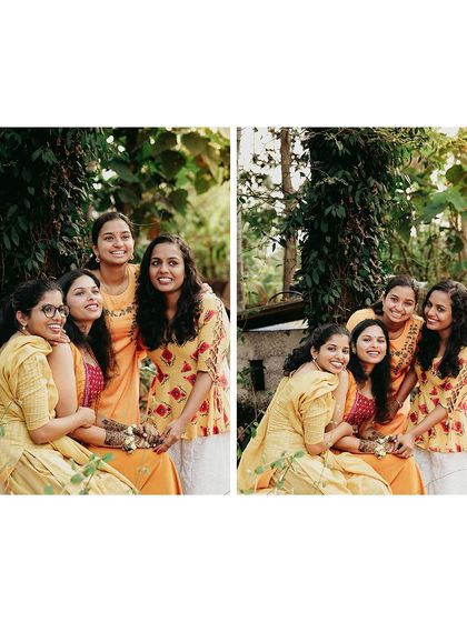 Orange Wedding Cinemas - Wedding Photography & Cinematography Vibrant Celebrations: Haldi & Mehendi photo 41