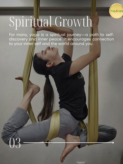 The hammock isn't just for inversions; it's a tool for finding stillness. This supported Eka Pada Rajakapotasana allows for a deep hip-opening stretch while encouraging a meditative and peaceful state of mind.