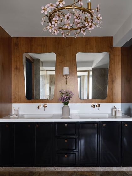 Sarah Sham - Residential Interior Design Bold Bathrooms & Powder Rooms photo 5