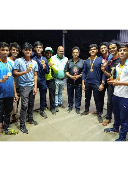 A group photo with our young champions, all holding their medals. This picture captures the spirit of our club: a family built on hard work and success.