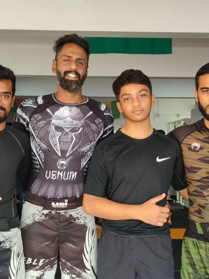 Team "Mat Warriors," one of the squads for our in-house tournament.