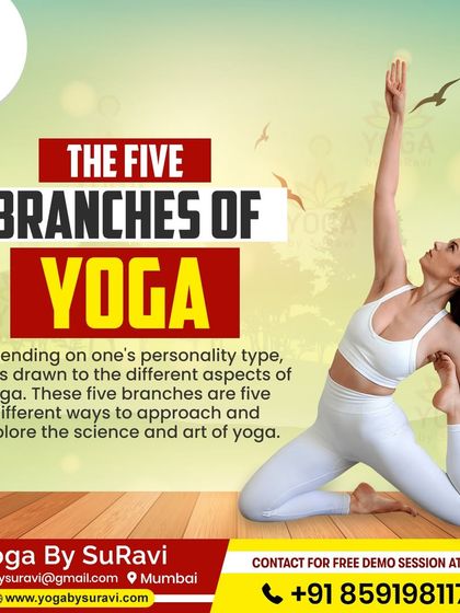 We teach the five branches of yoga, each offering a different approach to explore the science and art of this ancient practice.