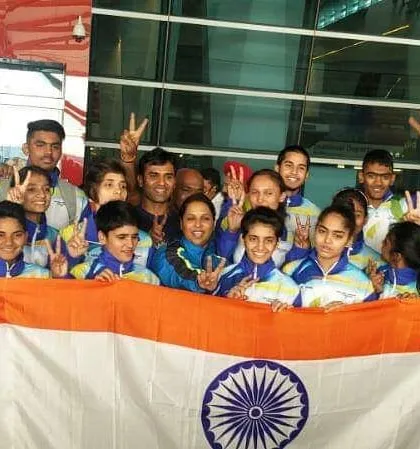 A proud moment for Shaolin Taekwondo Academy, representing Team India. We train students to compete at the highest level and make the country proud.
