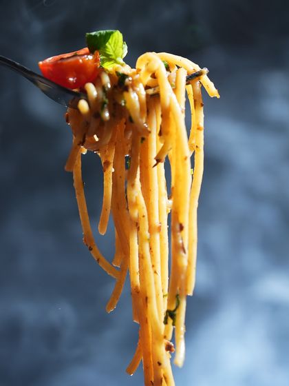 Every forkful of my Aglio Olio is a moment of comfort. The steam rising from the hot pasta promises a delicious and heartwarming experience.