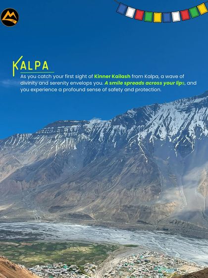 The view of the majestic Kinner Kailash range from Kalpa is divine. It brings a sense of serenity and safety that is hard to describe.
