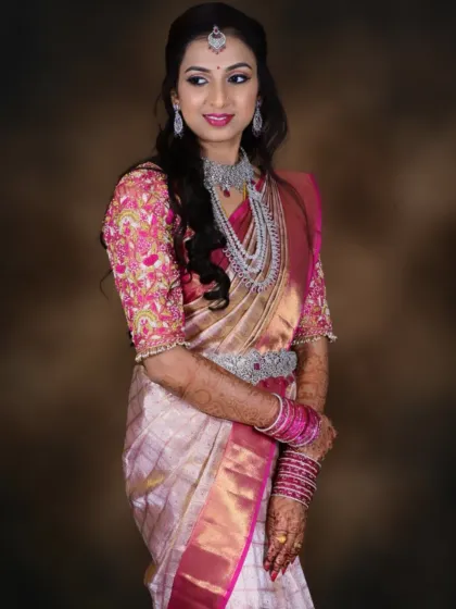 Usha Gowda - Bridal Makeup and Hair Styling Glamorous Reception & Sangeet Looks photo 9
