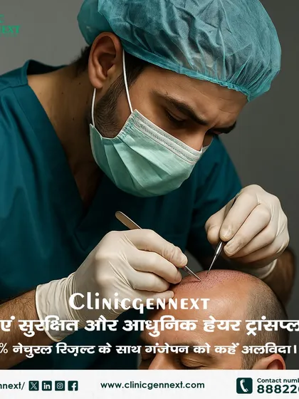 At my clinic, you will find safe and modern hair transplant procedures. I am committed to delivering 100% natural results to help you say goodbye to baldness.
