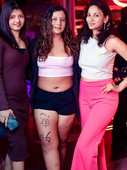 The crowd at my gigs always brings their best style.