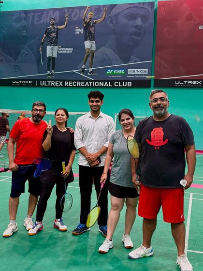 Another great group shot from our tournament. We build a community that supports each other on and off the court.