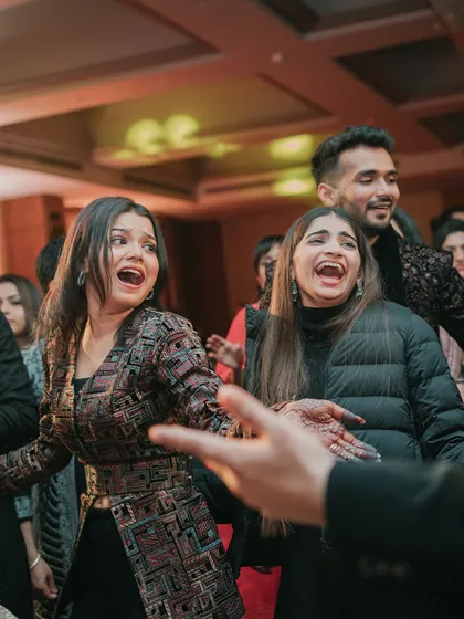 The pure, unadulterated joy of dancing with friends at a Sufi night. I focus on creating a vibe where everyone, from the couple to the guests, has an incredible time.