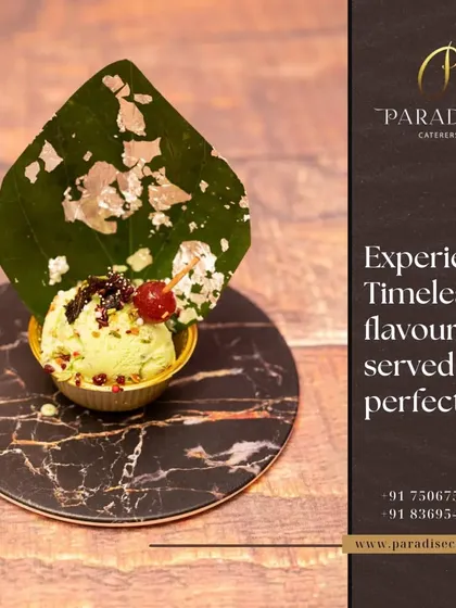 Experience timeless flavors served with perfection. Our paan-flavored ice cream is a refreshing and innovative take on a traditional Indian mouth freshener.