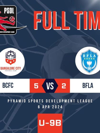 Our U9B team with a solid 5-2 win in their PSDL match.