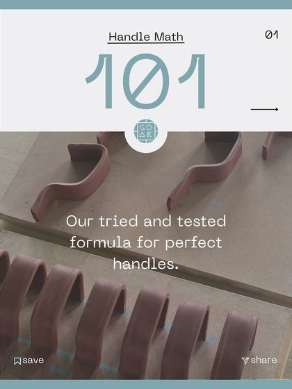 The first slide of my "Handle Math 101" guide. This is my tried-and-tested formula for creating perfectly balanced and comfortable handles every time.