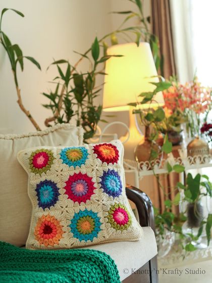 Parul Bhargava - Crochet Home Decor Items Cozy Cushions & Throws photo 25