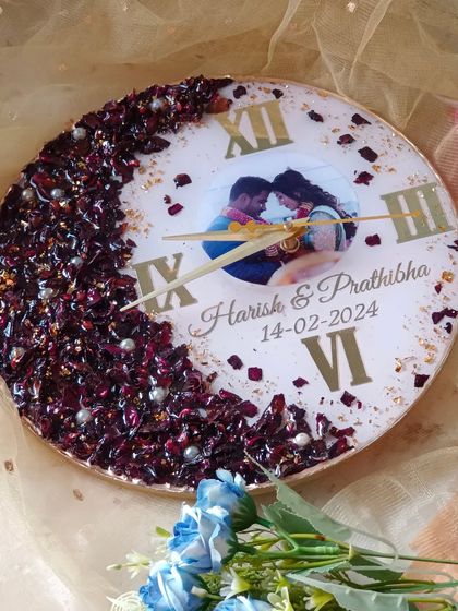 Flicker Colors - Keepsake & Memory Preservation Functional Art: Clocks & Platters photo 24