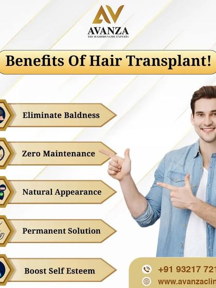 The benefits of a hair transplant are clear. It's a permanent solution to eliminate baldness that provides a natural appearance and a major boost to your self-esteem, with virtually no maintenance required.
