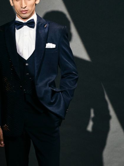 This is a statement piece for the modern groom or guest. We customize every detail to ensure you stand out.