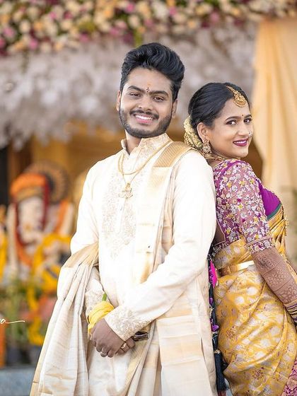 Makeovers by Ramya - Hair Styling & Saree Draping South Indian Wedding Diaries photo 40