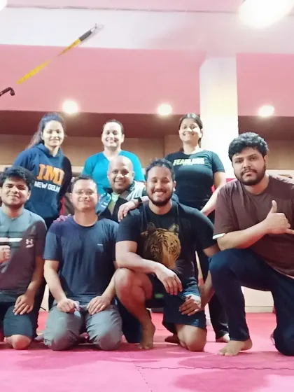 Sweat, smile, and repeat. The real win isn't just the workout; it's the community you build. This is what it looks like after you've left it all on the mat with your squad.
