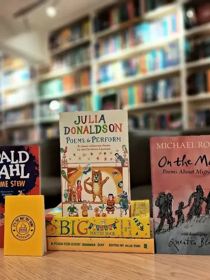 Step into a world of wonder with these beautiful poetry and rhyme collections from authors like Roald Dahl and Julia Donaldson.
