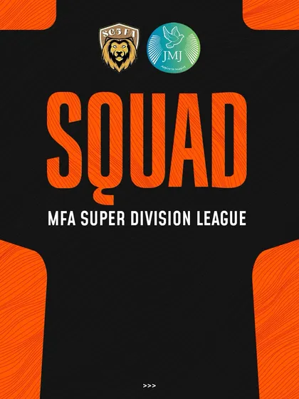 The squad is set. Announcing our team lineup for the MFA Super Division League match.