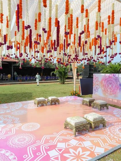 Crimson and Cherry - Full-Service Wedding Planning & Execution Joyful Haldi Ceremonies photo 28