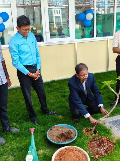 We were honored to complete a landscaping project for International Aerospace Manufacturing Pvt. Ltd., culminating in a celebratory tree planting ceremony with their management.