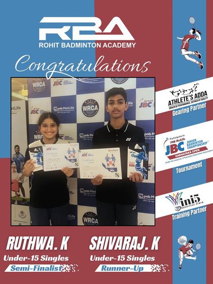 Rohit Badminton Academy - High Performance Badminton Training Our Champions: A Legacy of Wins photo 31