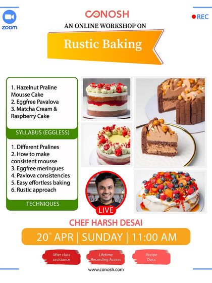 Conosh - Online Culinary Workshops Our Workshop Experience photo 23