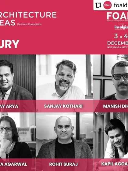 Our founder was honored to be on the eclectic jury for the Architecture Ideas Competition by FOAID, a platform for young design professionals to demonstrate their skills and leave their mark.