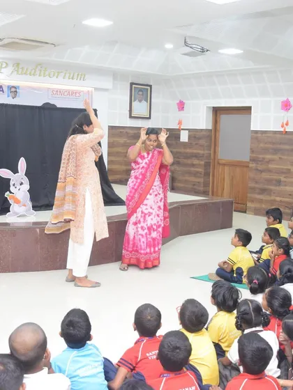More moments from my travels to schools across the country, each one a unique and joyful experience. From interactive workshops to large assembly performances, I tailor each session to the school's needs.