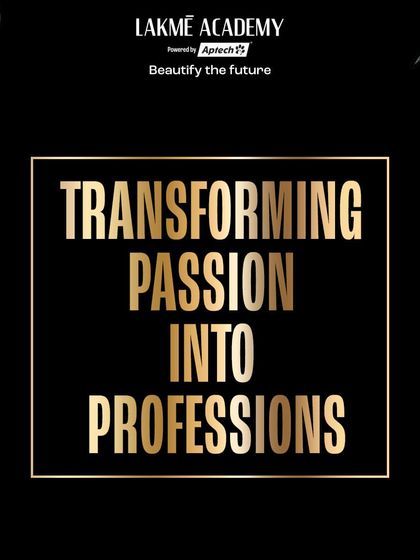 We are committed to transforming passion into professions. This is more than just a tagline; it's our promise, reflected in the success of our students who are now working with top beauty brands.
