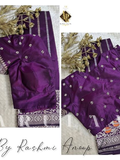 Arulaa by Rashmi Anoop Rao - Custom Bridal & Occasion Wear for Women A Kaleidoscope of Blouses photo 23