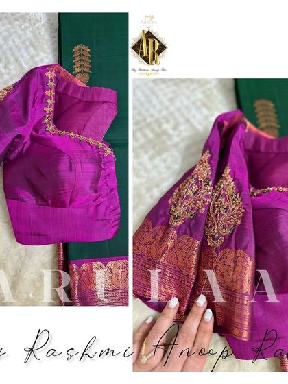 Arulaa by Rashmi Anoop Rao - Custom Bridal & Occasion Wear for Women A Kaleidoscope of Blouses photo 13