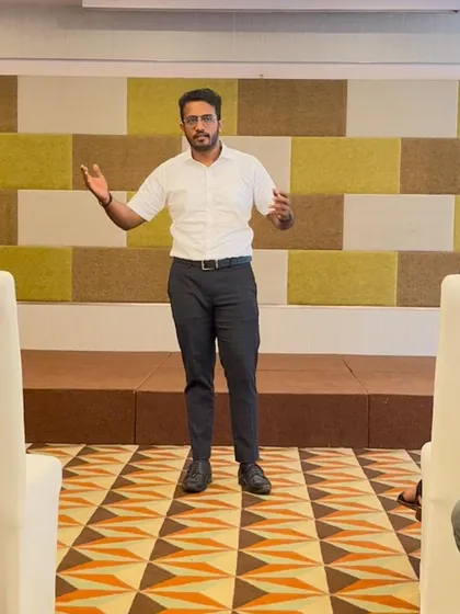 Leading a custom corporate training session. These smaller, focused workshops allow me to tailor the content directly to a company's specific needs and team questions.