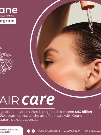 The hair care market is a massive industry. This graphic highlights the career potential for my students who choose to specialize in hair styling and treatments.
