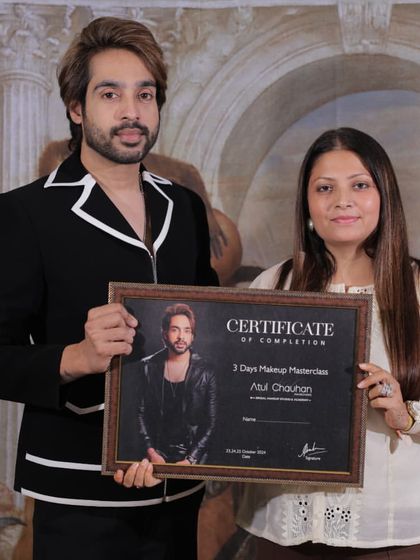 This student's progress during the masterclass was remarkable. Congratulations on her certification.