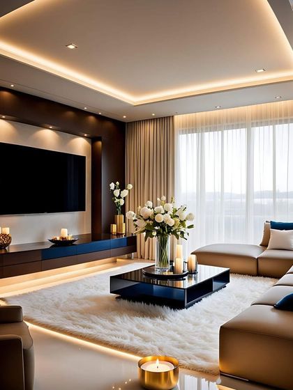 Bengaluru Interiors - Full Home Interior Design Elegant Living & Dining Spaces photo 42