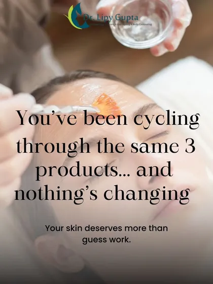 Are you cycling through the same products with no change? Your skin deserves more than guesswork. A consultation with me can help you build a routine that actually works for your specific needs.