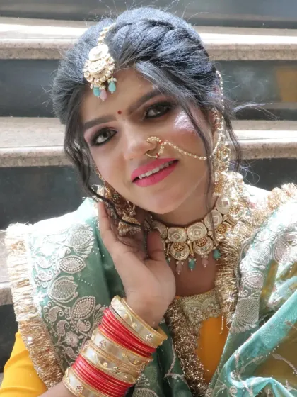 This look combines traditional elements with a modern touch, a skill that is in high demand.