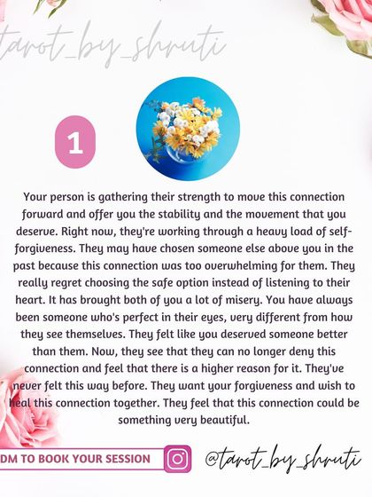 What will their next action be? This reading reveals if they are gathering strength to offer you stability, freeing themselves from past pain to move forward, or overcoming their ego for a healthy connection.