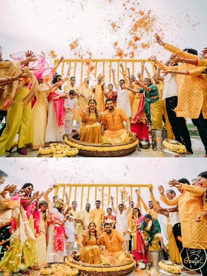 Gowjee - Wedding Planning & Design Vibrant Haldi & Mehendi Ceremonies photo 10
