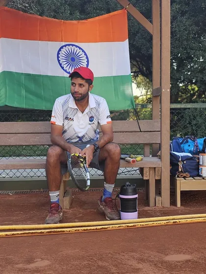 Taking a moment to reflect during the World Masters Championship in Portugal. Representing India is an honor that fuels our passion for the sport and our commitment to coaching the next generation.