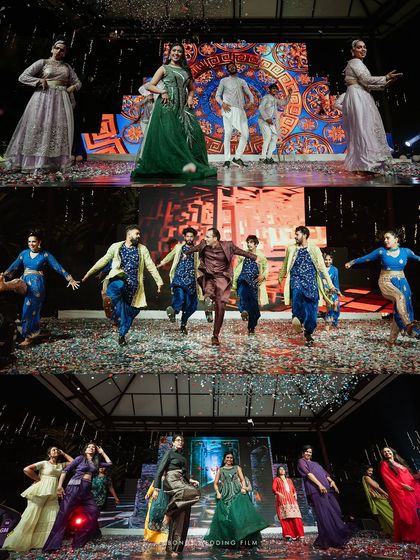 2Bonds - Wedding Photography & Films Sangeet & Reception: Nights of Celebration photo 16