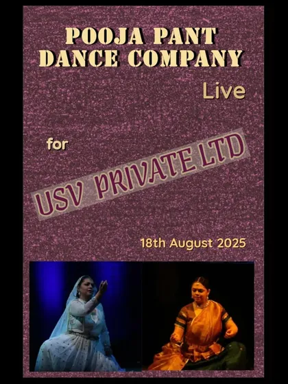 An announcement for our upcoming live performance for USV Private Ltd. We are looking forward to presenting our work to their team.