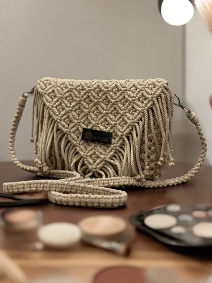 Eshtyles - Handcrafted Macrame Bags & Accessories Boho-Chic Sling Bags photo 3